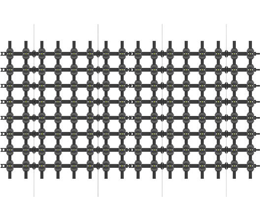 P50-3024點光源網(wǎng)格屏